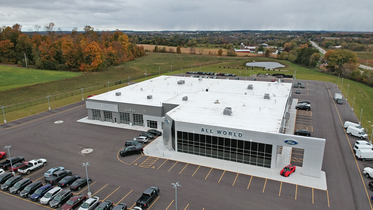 All World Ford birdseye